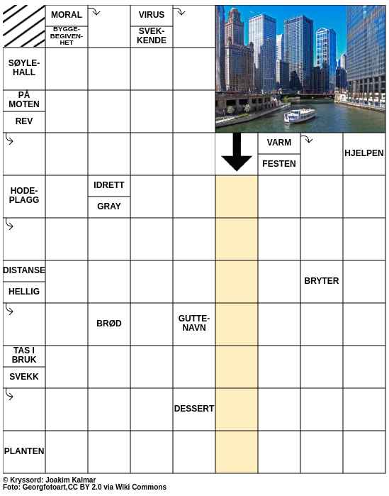 Dagens kryssord – 2. Juni - 2025