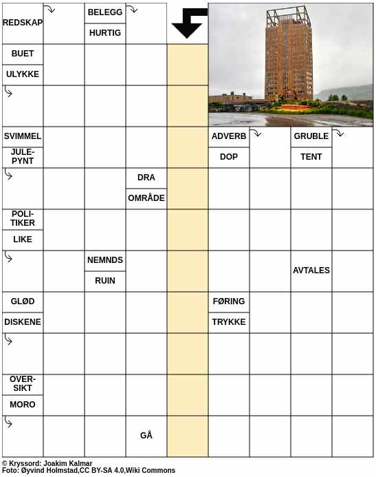 Dagens kryssord – 17. Juli - 2025