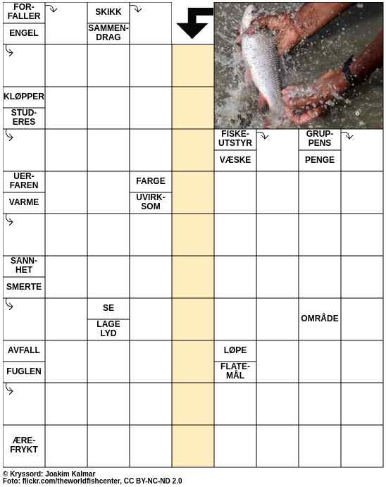 Dagens kryssord – 9. August - 2025