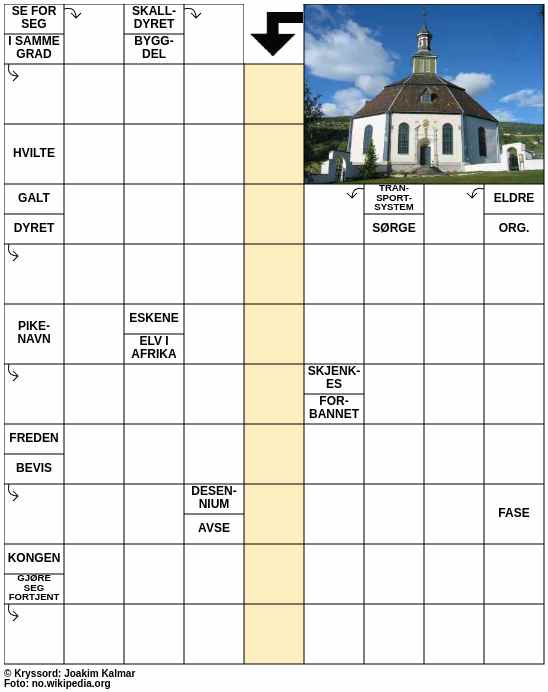 Dagens kryssord – 17. Oktober - 2025
