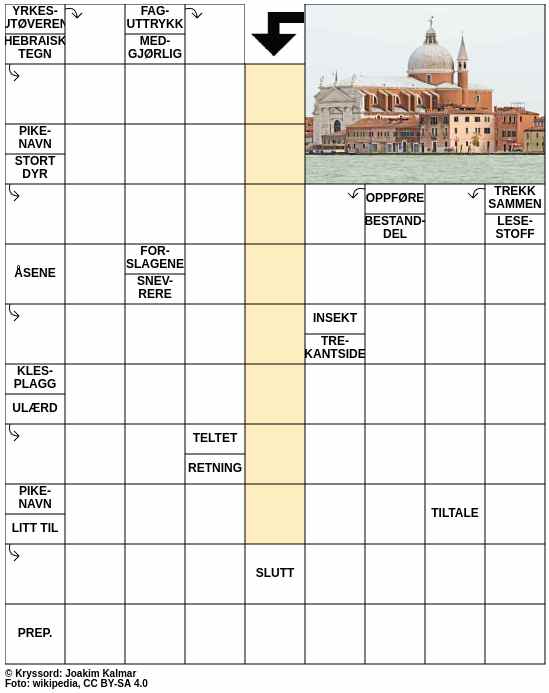 Dagens kryssord – 17. Januar - 2026