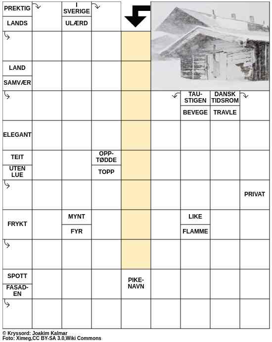 Dagens kryssord – 23. Januar - 2026