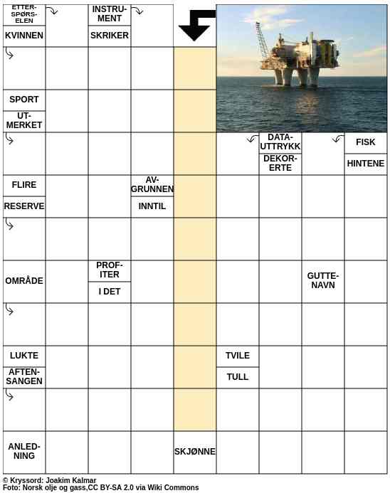 Dagens kryssord – 24. Januar - 2026