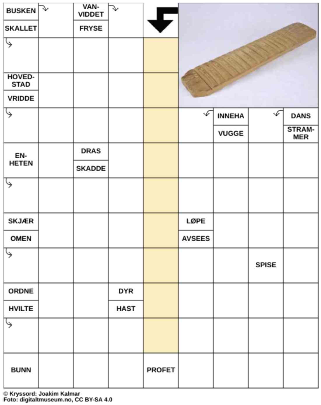 Dagens kryssord – 10. Februar - 2026